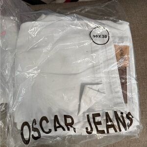 Oscar Jeans Men's Crisp White Denim